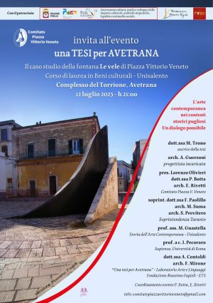 Evento Una tesi per Avetrana – 12 luglio – Torrione Evento Una tesi per Avetrana - 12 luglio - Torrione